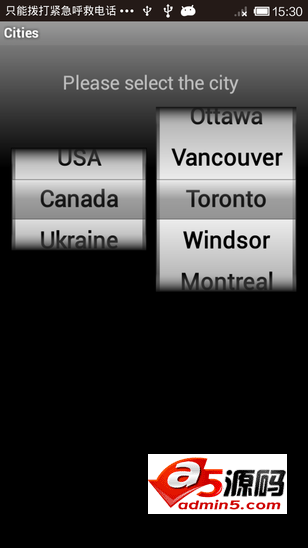 Android例子源码IOS6风格的PickerView转轮选择器