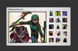 jquery单击单张焦点显示相册列表代码