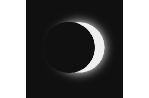 纯css3实现天狗食月日食动画特效