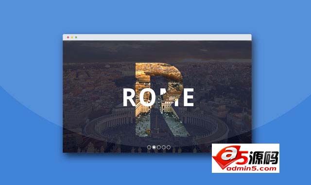 带视觉差效果的jquery响应式轮播图特效