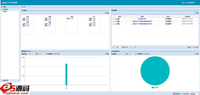 纵道云ERP在线布匹进销存管理系统