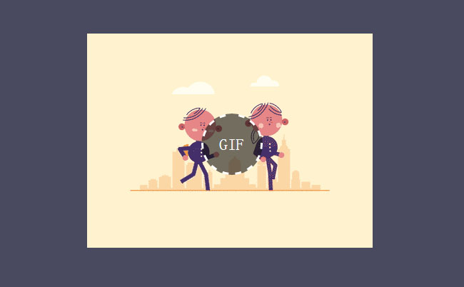 gif动态图片播放Facebook特效