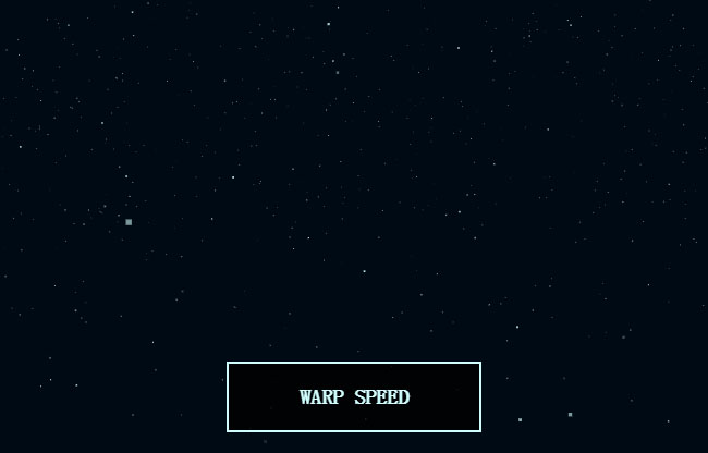 HTML5全屏星空背景动画特效