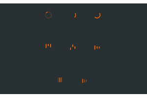 CSS3 SVG网页加载图标动画特效