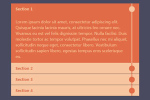 Bootstrap Accordion手风琴选项卡代码