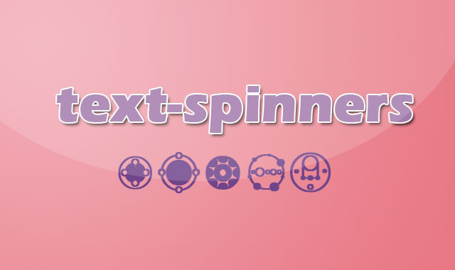 CSS纯文本Loading加载动画特效