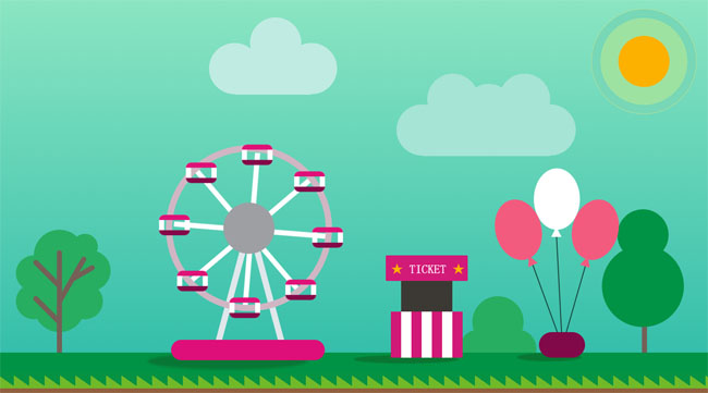 HTML5+CSS3卡通动画特效