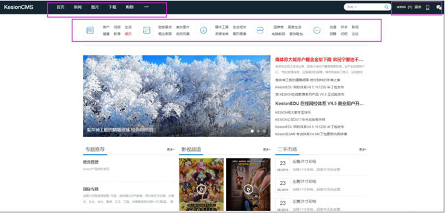 KesionCMS 内容管理系统