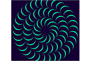 CSS3简单花环动画代码