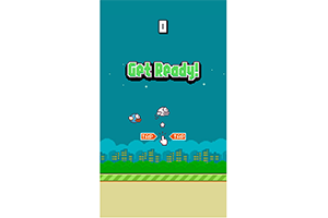 HTML5像素小鸟飞行游戏