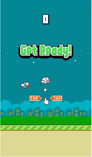 HTML5像素小鸟飞行游戏