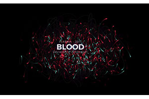 HTML5炫彩粒子动画背景特效