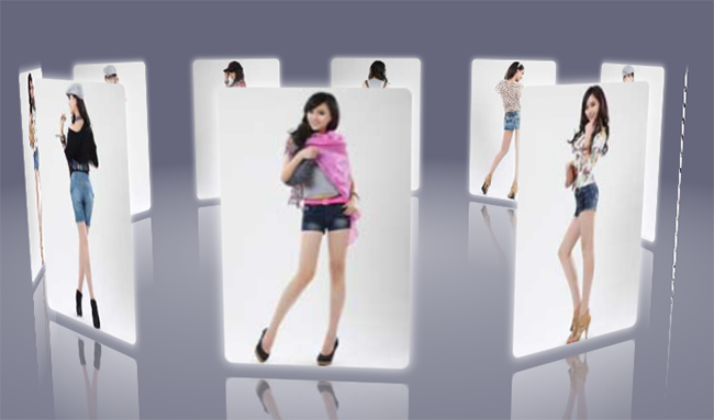 jQuery 3D万花筒相册旋转效果