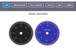 HTML5 Canvas仪表盘动画代码