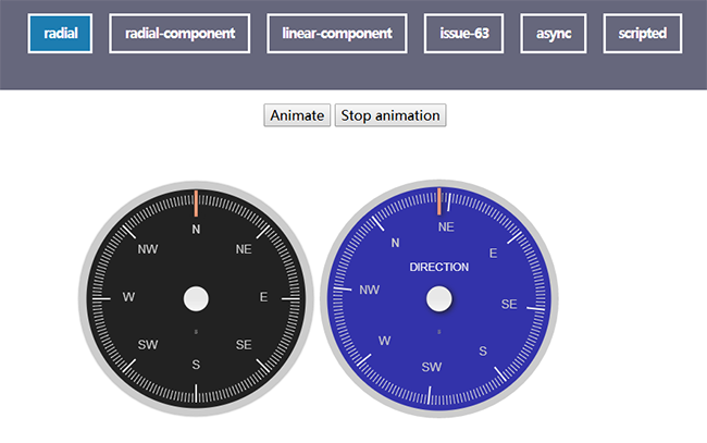 HTML5 Canvas仪表盘动画代码