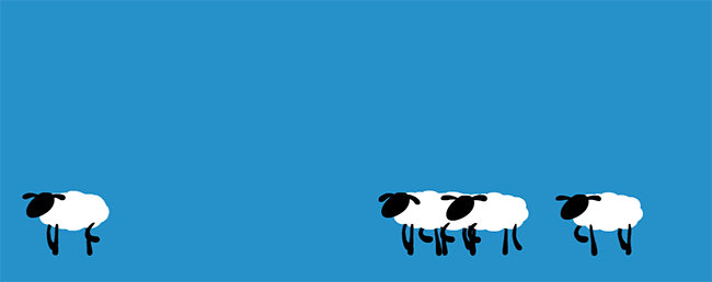 HTML5绵羊奔跑动画特效