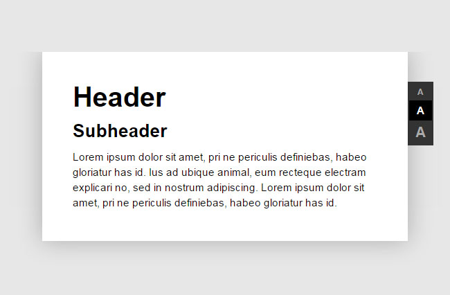 jQuery调整文章字体大小代码