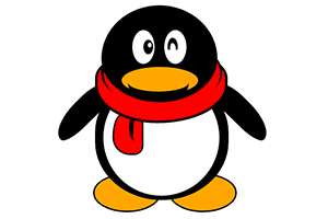 CSS3绘制QQ企鹅图片动画代码