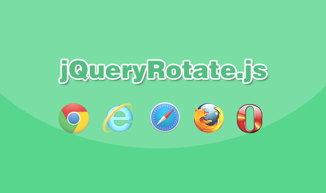 jQuery跨浏览器控制图标旋转代码