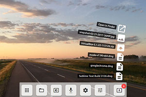 仿MacOS苹果系统底部菜单代码