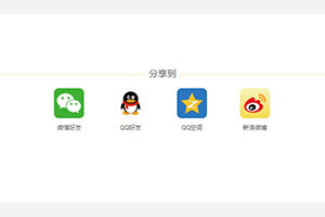 jQuery手机端QQ微信分享插件