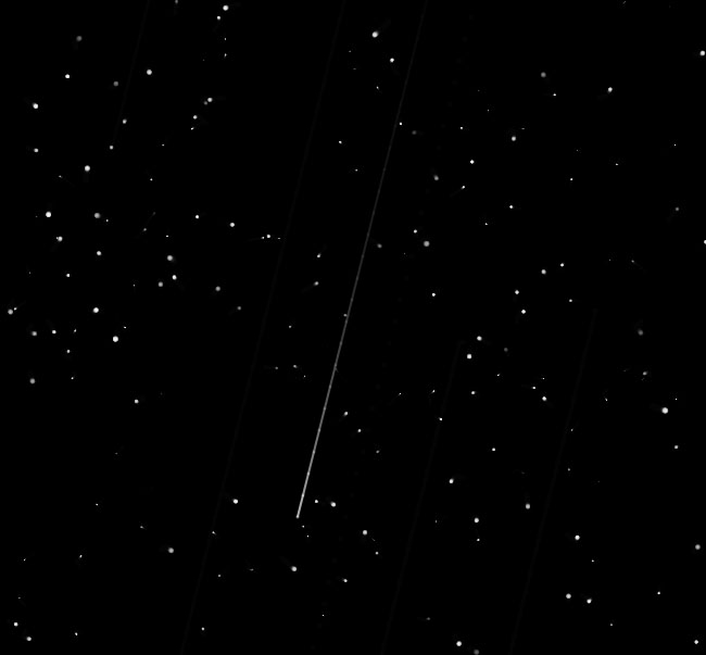 Canvas星星跟流星背景动画特效