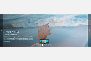 jQuery跨平台移动手机轮播图代码