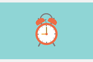 CSS3绘制卡通闹钟摇晃动画特效