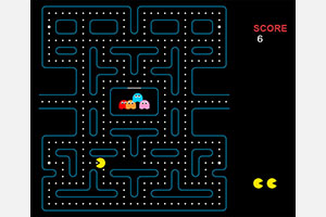 html5制作吃豆人游戏源码下载