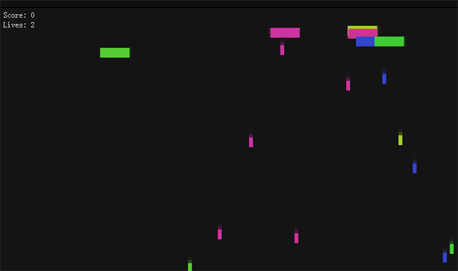 HTML5 canvas打砖块射击小游戏
