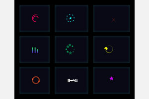 CSS3加载动画网站Loading特效