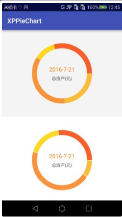 Android 分段饼状图