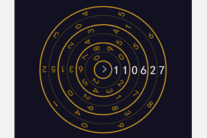 CSS3创意个性数字时钟动画特效