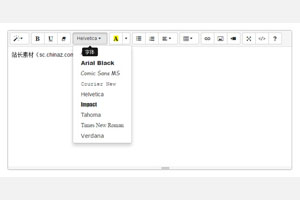 富文本编辑器插件summernote.js