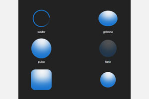 CSS3 transform图标加载代码