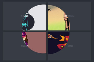 CSS3 SVG放大镜查看动画特效