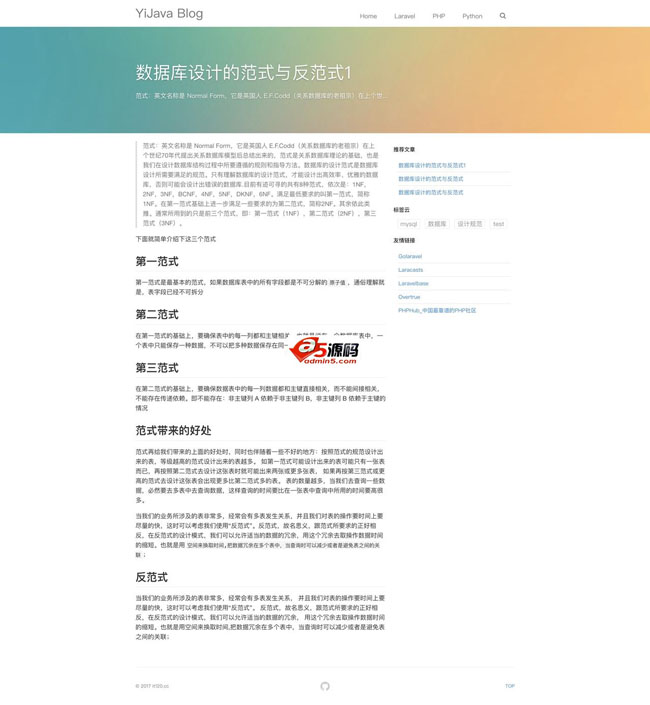 Java博客系统yijavaBlog