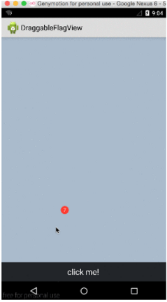 Android tab拖拽标记为已读