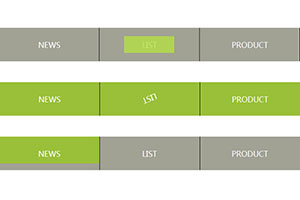 jQuery鼠标悬停动画导航条
