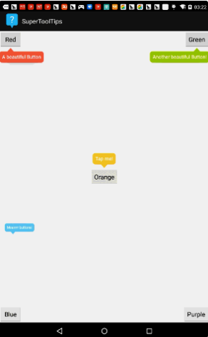 Android supertooltips 