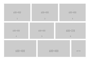 jQuery仿百度图片瀑布流代码