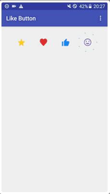 android按钮点击动画特效 