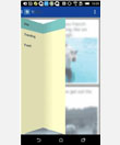 Android  Menu侧滑效果