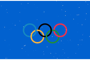 HTML5基于CSS3奥运五环特效