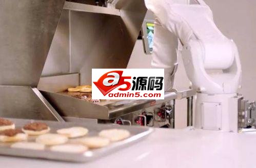 汉堡机器人Flippy亮相 每小时可以烹饪300个汉堡包