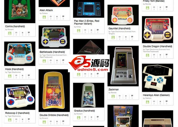 80后回忆:互联网档案馆收录各类可模拟早期液晶屏掌机