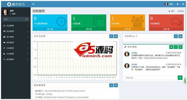 McBlog响应式新闻博客系统