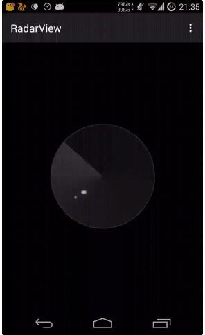  Android RadarView漂亮的加载进度条