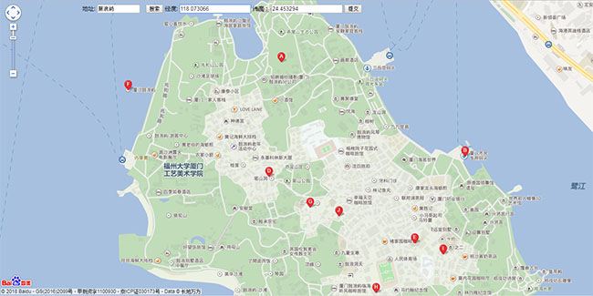 JS百度地图API获取地址坐标代码