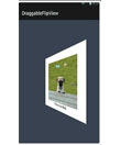 Android DraggableFlipView 滑动切换图片立体翻转效果